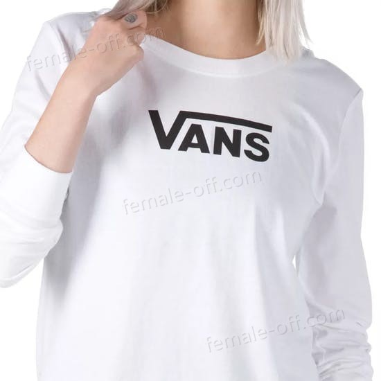 The Best Choice Vans Flying V Classic Boyfriend Womens Long Sleeve T-Shirt - -2