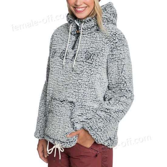 The Best Choice Roxy Pluma Sherpa Womens Pullover Hoody - -2
