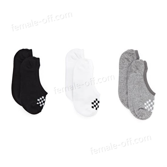 The Best Choice Vans Basic Canoodle 3 Pack Womens Fashion Socks - -2