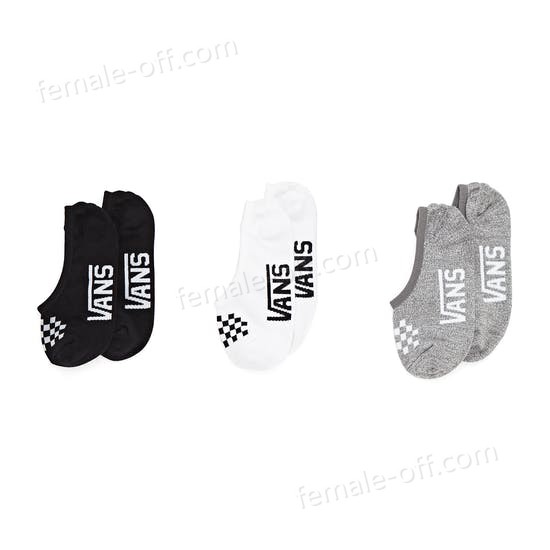The Best Choice Vans Basic Canoodle 3 Pack Womens Fashion Socks - -1
