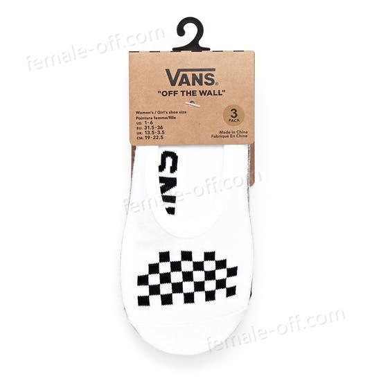 The Best Choice Vans Basic Canoodle 3 Pack Womens Fashion Socks - -3
