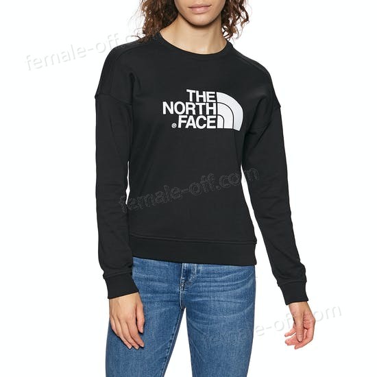 The Best Choice North Face Drew Peak Crew Womens Sweater - -0
