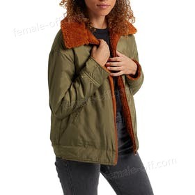 The Best Choice Burton Lynx Reversible Full Zip Womens Fleece - -0