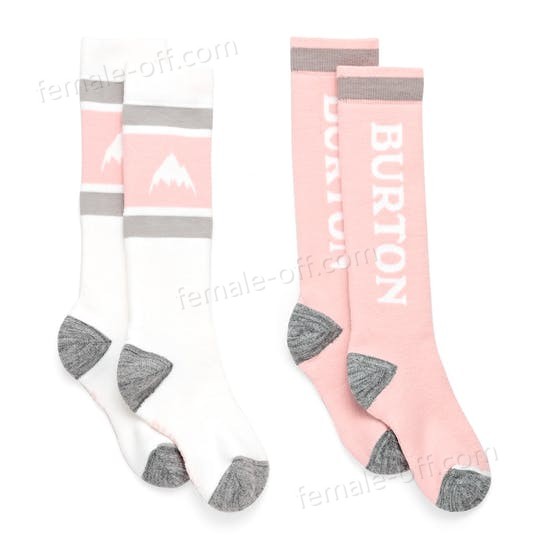 The Best Choice Burton Weekend 2 Pack Womens Snow Socks - -1