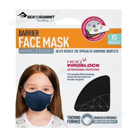 The Best Choice Sea To Summit Barrier With Heiq Viroblock Face Mask - -3