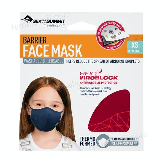 The Best Choice Sea To Summit Barrier With Heiq Viroblock Face Mask - -6