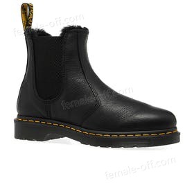 The Best Choice Dr Martens 2976 Faux Fur Lined Chelsea Boots - -0