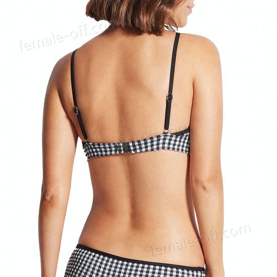 The Best Choice Seafolly Check In Bralette Bikini Top - -1