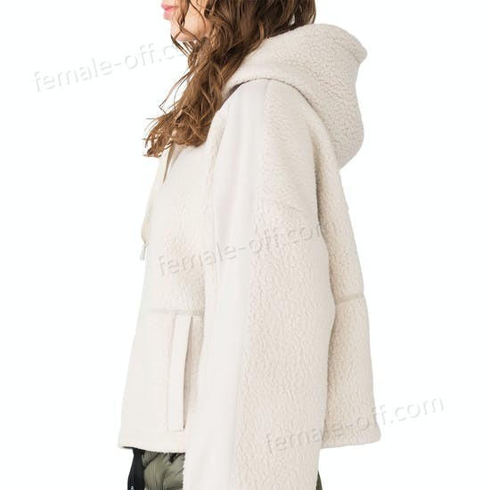 The Best Choice Holden Oversized Shearling Womens Pullover Hoody - -4