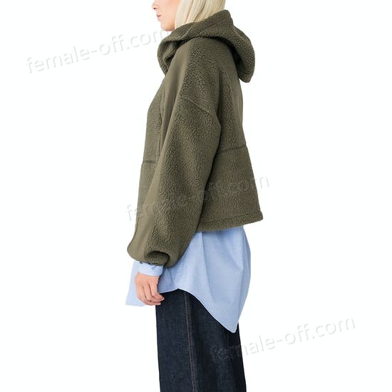 The Best Choice Holden Oversized Shearling Womens Pullover Hoody - -2