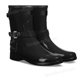 The Best Choice Hunter Ankle Strap Gloss Womens Wellies - -0