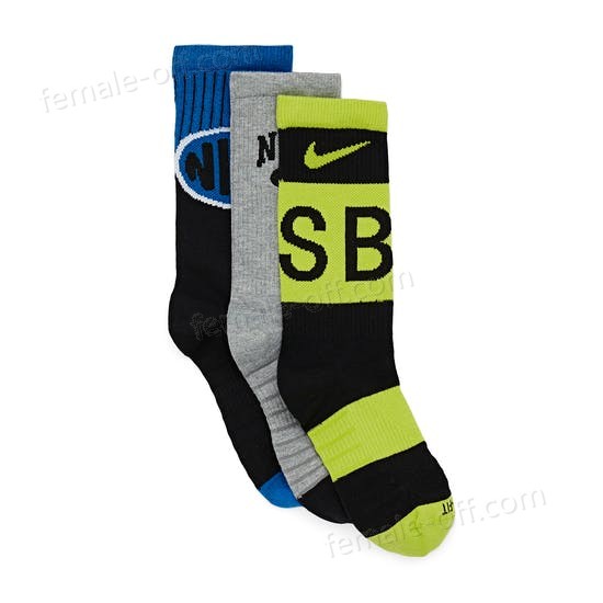 The Best Choice Nike SB Everyday Max Lightweight 3 Pack Crew (y2k) Fashion Socks - -0