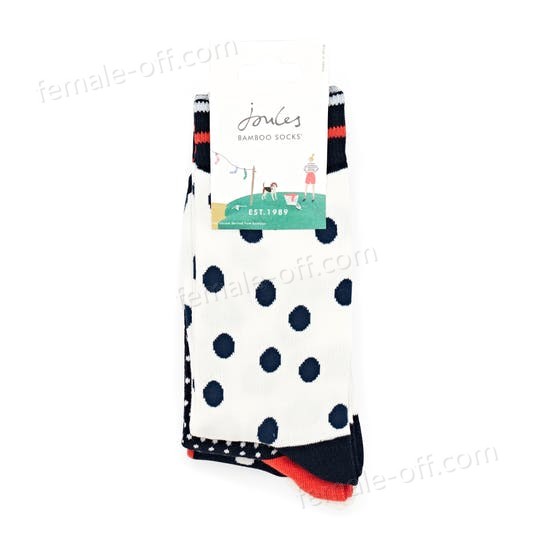 The Best Choice Joules Brill Bamboo 3-Pack Womens Fashion Socks - -2