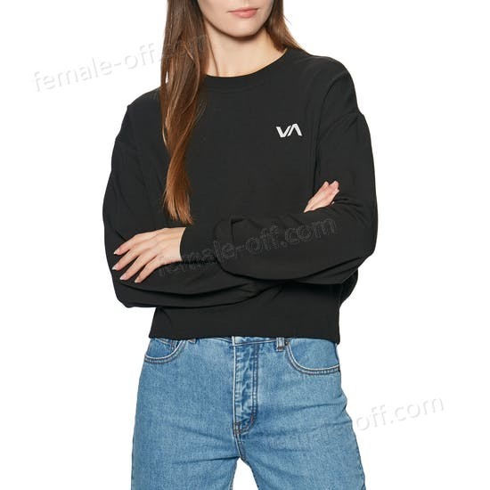 The Best Choice RVCA Fashion Crew Womens Sweater - -0