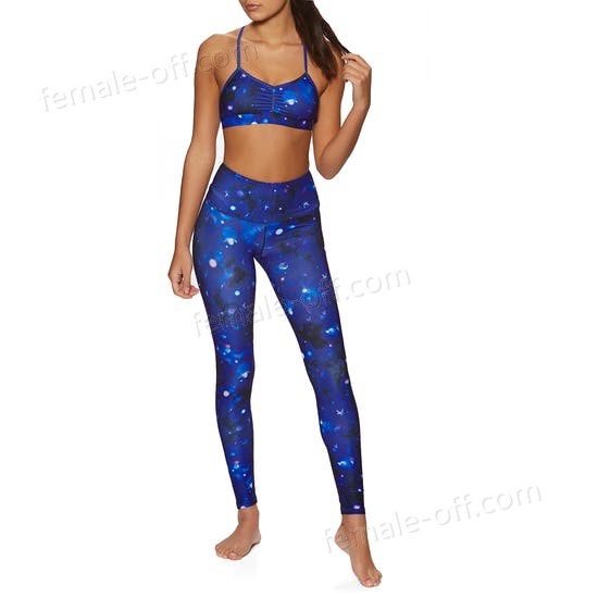 The Best Choice Planet Warrior Star Recycled Plastic Womens Active Leggings - -2