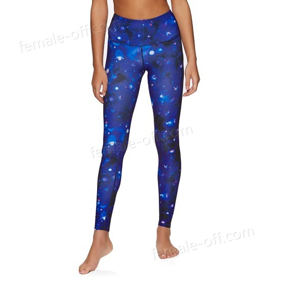 The Best Choice Planet Warrior Star Recycled Plastic Womens Active Leggings - -0