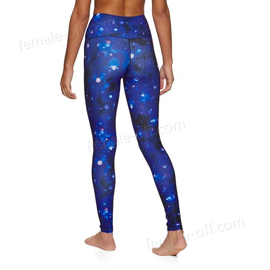 The Best Choice Planet Warrior Star Recycled Plastic Womens Active Leggings - -1