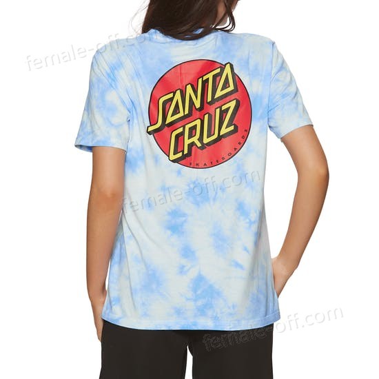 The Best Choice Santa Cruz Classic Dot Womens Short Sleeve T-Shirt - -0