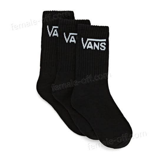 The Best Choice Vans Classic Crew 3 Pack Womens Fashion Socks - -0