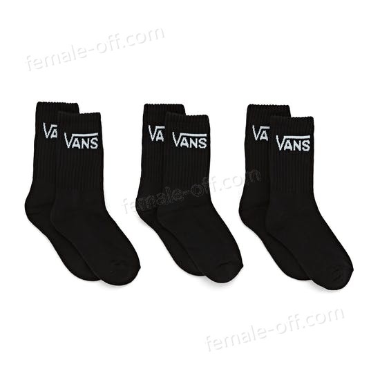 The Best Choice Vans Classic Crew 3 Pack Womens Fashion Socks - -1