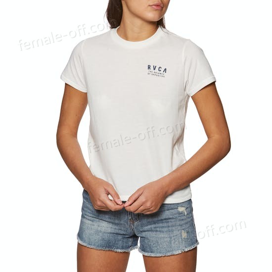 The Best Choice RVCA Outpost Womens Short Sleeve T-Shirt - -1