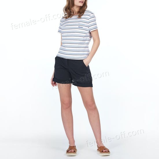 The Best Choice Barbour Essential Chino Womens Shorts - -1