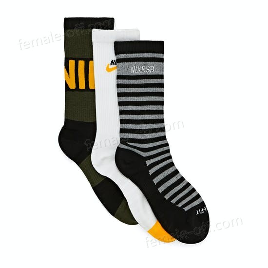 The Best Choice Nike SB Everyday Max Lightweight 3 Pack Fashion Socks - -0