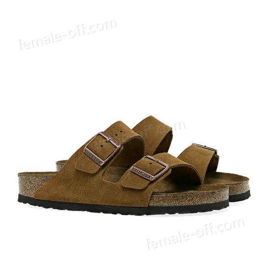 The Best Choice Birkenstock Arizona Suede Soft Footbed Sandals - -4