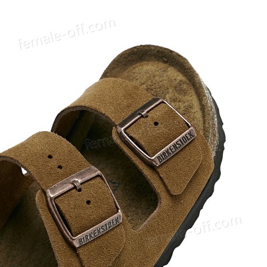 The Best Choice Birkenstock Arizona Suede Soft Footbed Sandals - -6