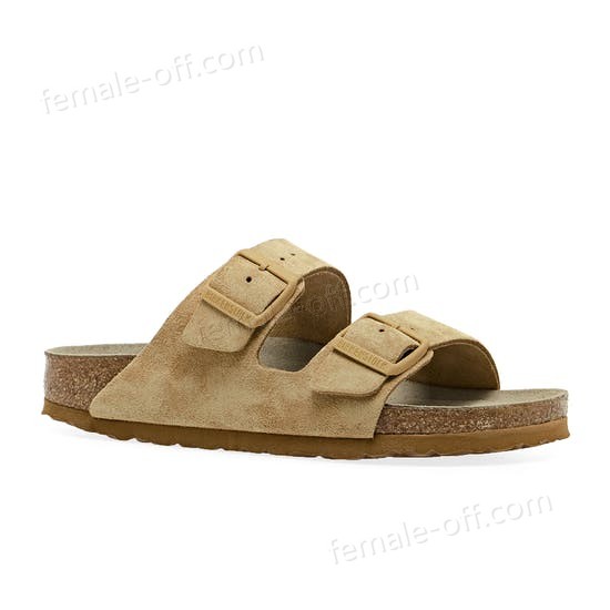 The Best Choice Birkenstock Arizona Suede Leather Soft Footbed Narrow Womens Sandals - -0