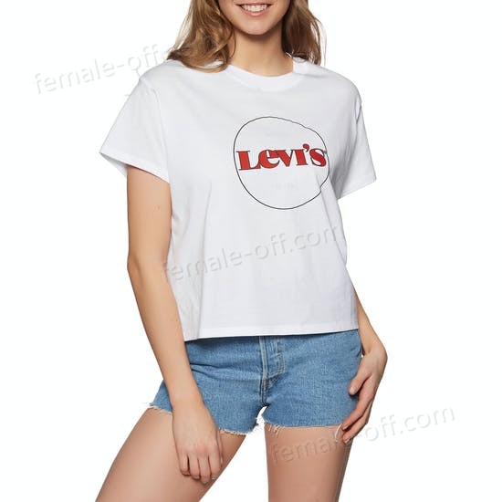 The Best Choice Levi's Graphic Varsity Womens Short Sleeve T-Shirt - -0
