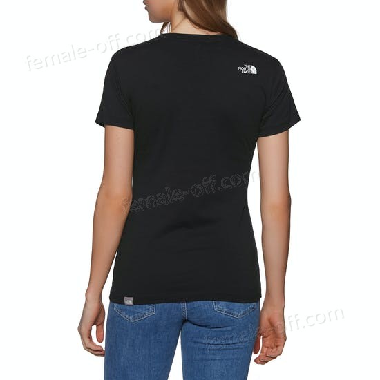 The Best Choice North Face Simple Dome Tee Womens Short Sleeve T-Shirt - -1