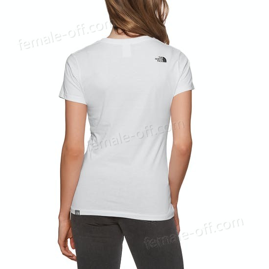 The Best Choice North Face Simple Dome Tee Womens Short Sleeve T-Shirt - -1