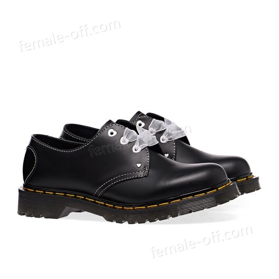 The Best Choice Dr Martens 1461 Hearts Smooth & Patent Leather Womens Shoes - -2