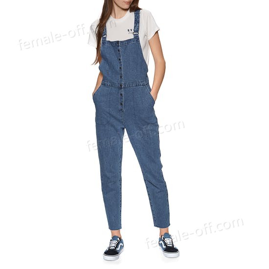 The Best Choice RVCA Paiger Denim Womens Dungarees - -0