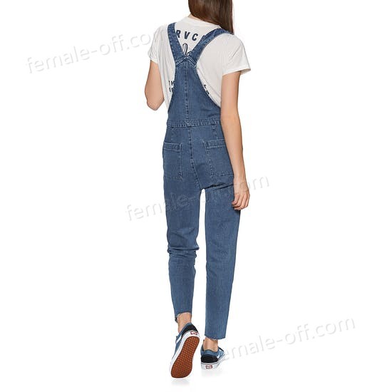 The Best Choice RVCA Paiger Denim Womens Dungarees - -1