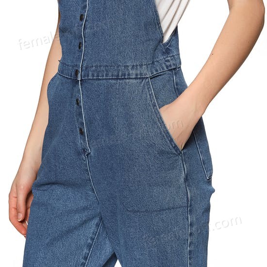 The Best Choice RVCA Paiger Denim Womens Dungarees - -2