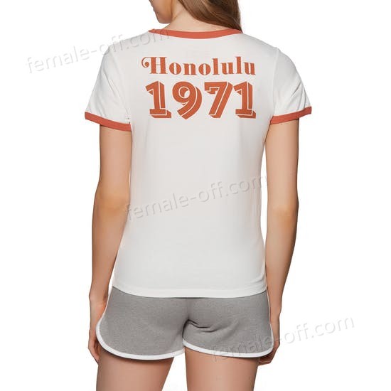 The Best Choice Lightning Bolt Honolulu Tee Womens Short Sleeve T-Shirt - -0