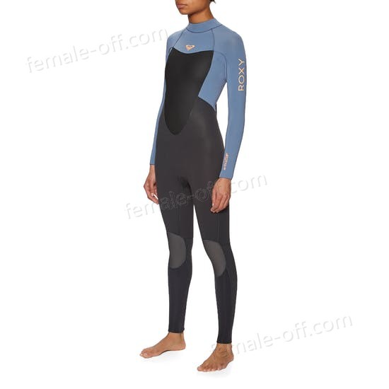 The Best Choice Roxy 4/3 Prologue Back Zip GBS Womens Wetsuit - -1