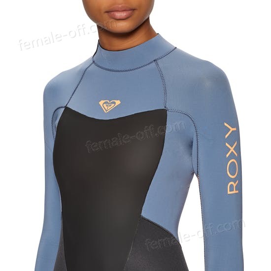 The Best Choice Roxy 4/3 Prologue Back Zip GBS Womens Wetsuit - -6