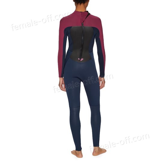 The Best Choice Roxy 4/3 Prologue Back Zip GBS Womens Wetsuit - -2