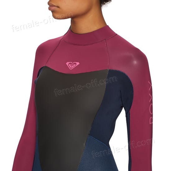 The Best Choice Roxy 4/3 Prologue Back Zip GBS Womens Wetsuit - -4