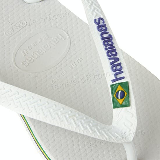 The Best Choice Havaianas Brasil Logo Flip Flops - -2