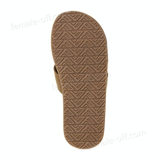 The Best Choice Reef Leather Smoothy Flip Flops - -2