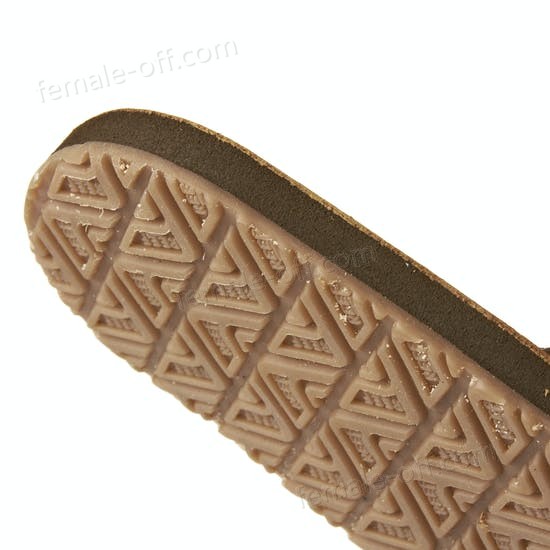 The Best Choice Reef Leather Smoothy Flip Flops - -4