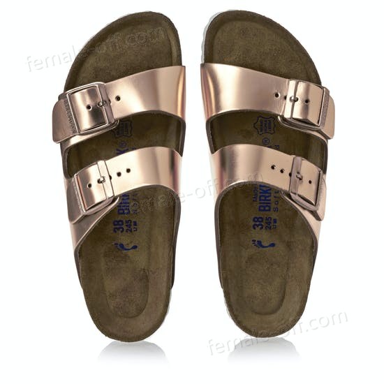 The Best Choice Birkenstock Arizona Leather Soft Footbed Narrow Sandals - -1