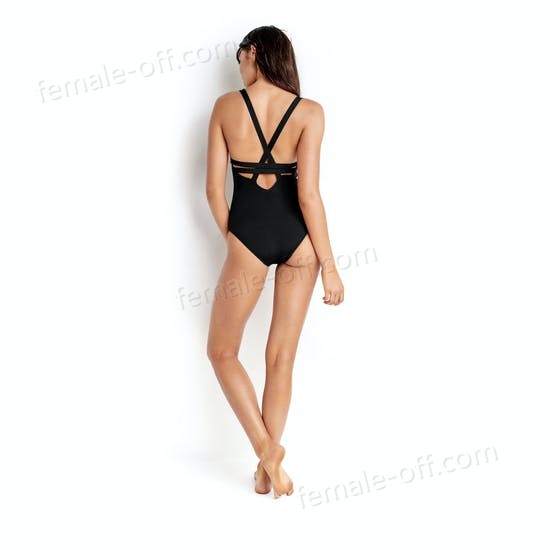 The Best Choice Seafolly Active Deep Womens Swimsuit - -4