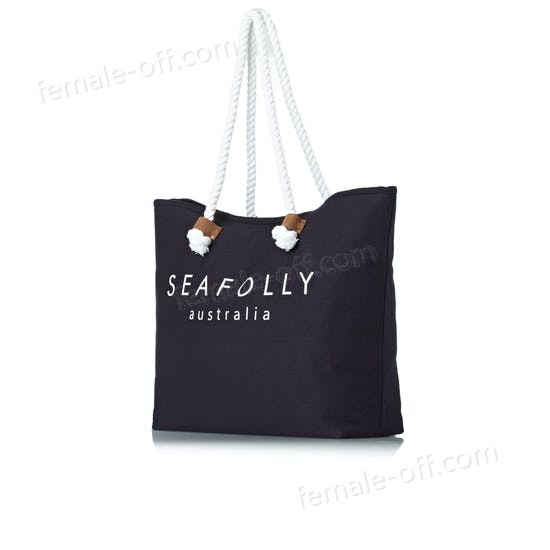 The Best Choice Seafolly Carried Away Ship Sail Womens Beach Bag - -1
