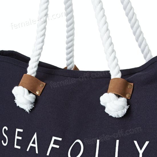 The Best Choice Seafolly Carried Away Ship Sail Womens Beach Bag - -4