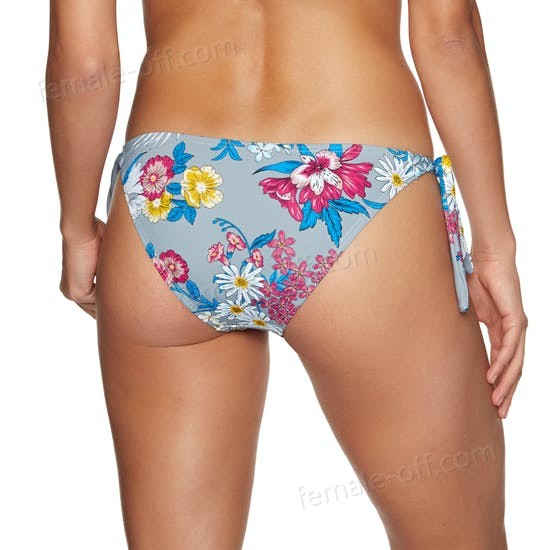 The Best Choice SWELL Tropical Tie Brief Bikini Bottoms - -1